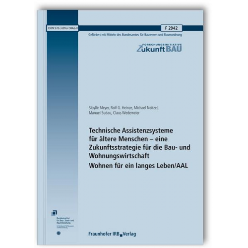 Sibylle Meyer & Rolf G. Heinze & Michael Neitzel & Manuel Sudau & Claus Wedemeier - Meyer, S: Technische Assistenzsysteme für ältere Menschen -