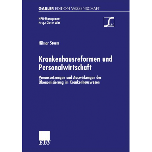 Hilmar Sturm - Krankenhausreformen und Personalwirtschaft