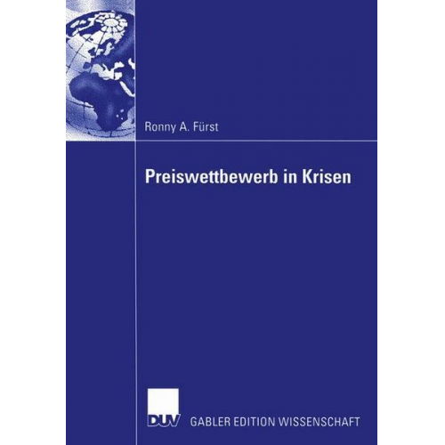 Ronny Fürst - Preiswettbewerb in Krisen