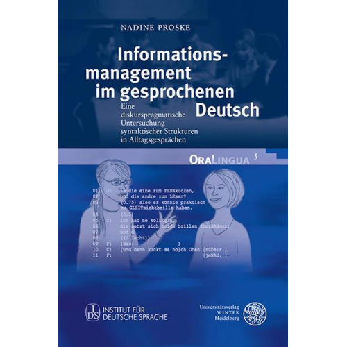 Nadine Proske - Informationsmanagement im gesprochenen Deutsch