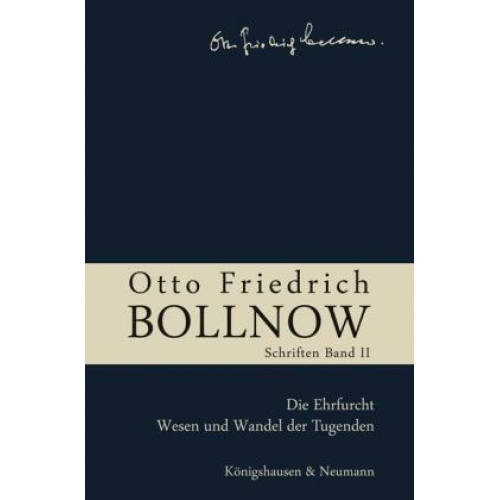 Otto Fr. Bollnow - Otto Friedrich Bollnow: Schriften