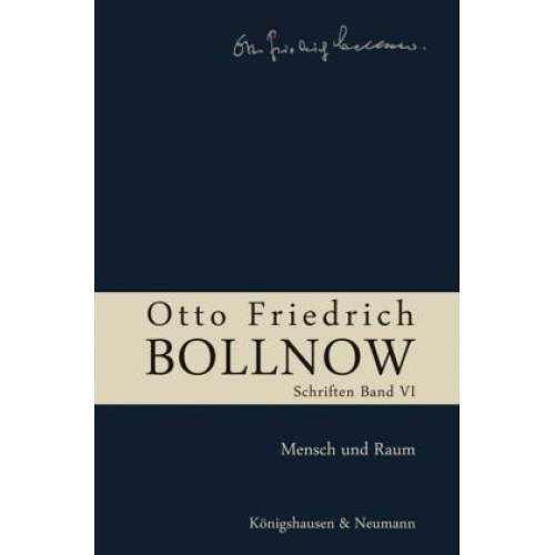 Otto Fr. Bollnow - Otto Friedrich Bollnow: Schriften