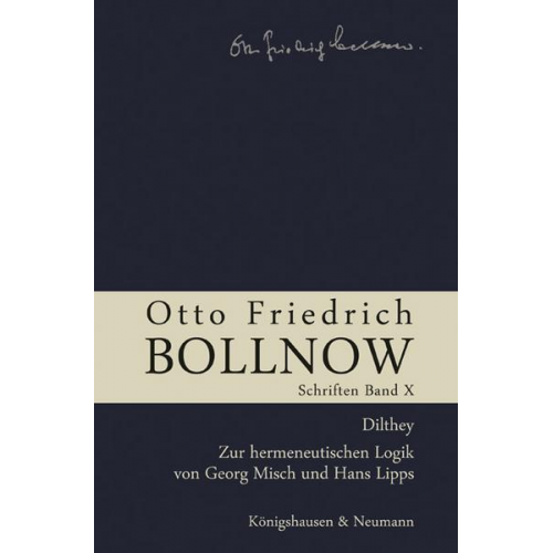 Otto Friedrich Bollnow: Schriften