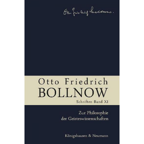 Otto Friedrich Bollnow: Schriften