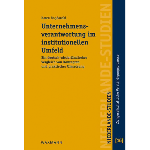 Karen Bogdanski - Unternehmensverantwortung im institutionellen Umfeld