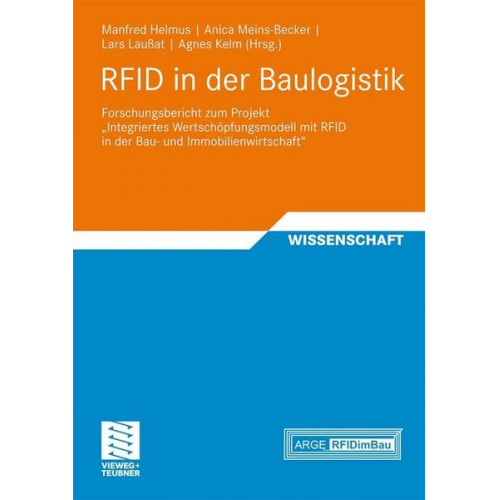 Manfred Helmus & Anica Meins-Becker & Lars Laussat & Anica Meins-Becker - RFID in der Baulogistik