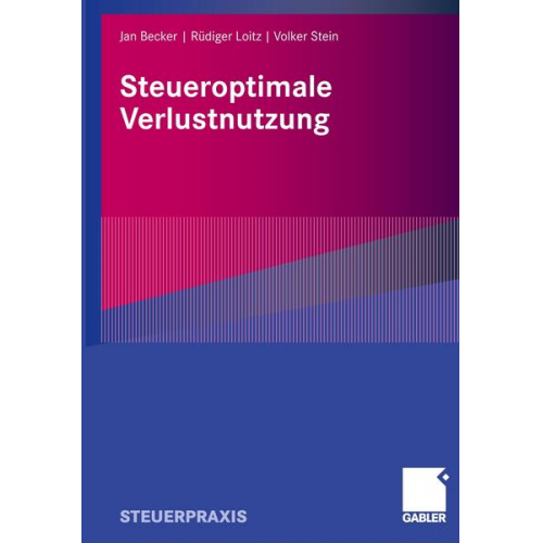 Jan Becker & Rüdiger Loitz & Volker Stein - Steueroptimale Verlustnutzung