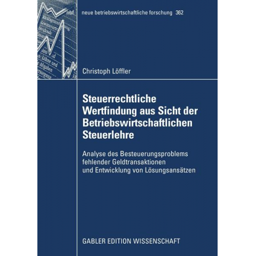 Christoph Löffler - Steuerrechtliche Wertfindung aus Sicht der Betriebswirtschaftlichen Steuerlehre