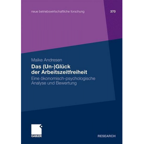 Maike Andresen - Das (Un-)Glück der Arbeitszeitfreiheit