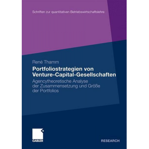 René Thamm - Portfoliostrategien von Venture-Capital-Gesellschaften