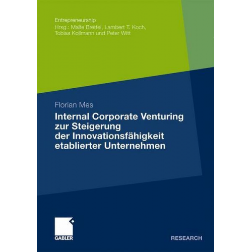 Florian Mes - Internal Corporate Venturing zur Steigerung der Innovationsfähigkeit etablierter Unternehmen