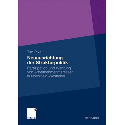 Tim Pixa - Neuausrichtung der Strukturpolitik