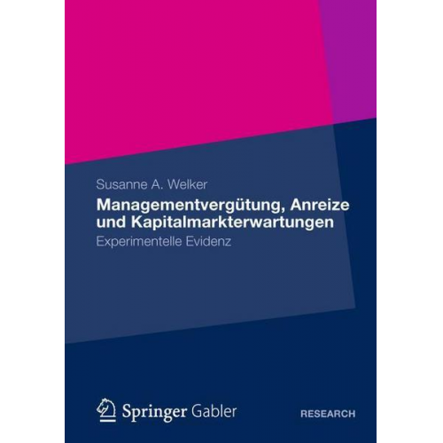 Susanne A. Welker - Managementvergütung, Anreize und Kapitalmarkterwartungen