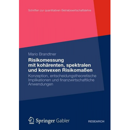 Mario Brandtner - Moderne Methoden der Risiko- und Präferenzmessung