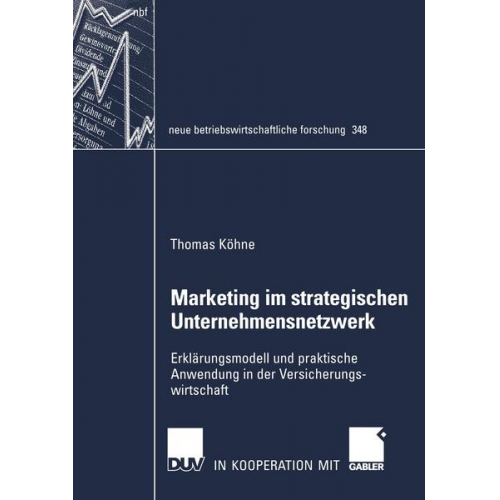 Thomas Köhne - Marketing im strategischen Unternehmensnetzwerk