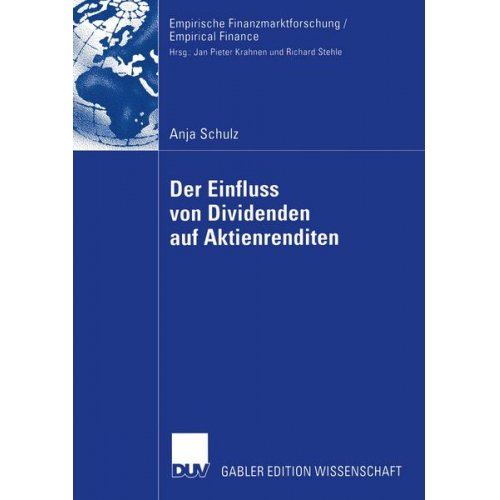 Anja Schulz - Der Einfluss von Dividenden auf Aktienrenditen