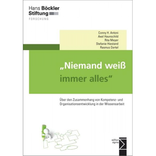 Conny H. Antoni & Axel Haunschild & Rita Meyer & Stefanie Hiestand & Rasmus Oertel - »Niemand weiß immer alles«