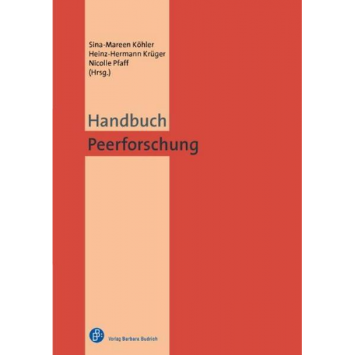 Handbuch Peerforschung