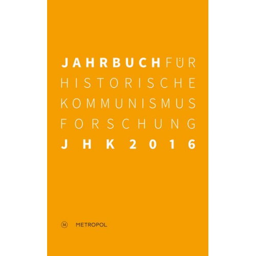 Jahrbuch für Historische Kommunismusforschung 2016