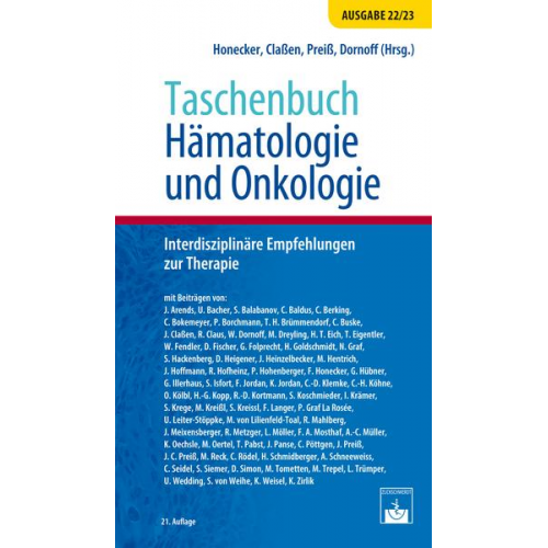 Taschenbuch Hämatologie und Onkologie