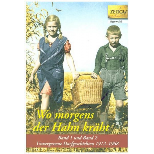 Jürgen Kleindienst - Wo morgens der Hahn kräht. Doppelband 1 und 2. Klappenbroschur