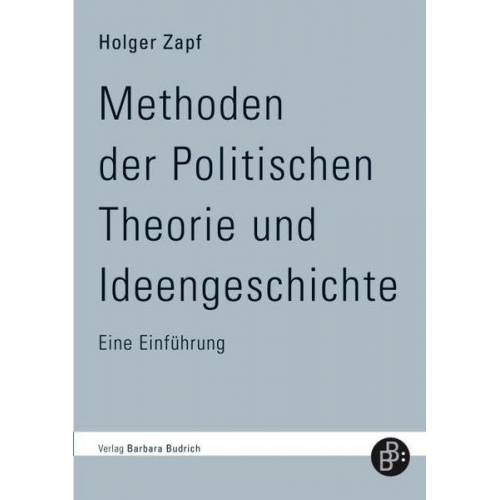 Holger Zapf - Methoden der Politischen Theorie