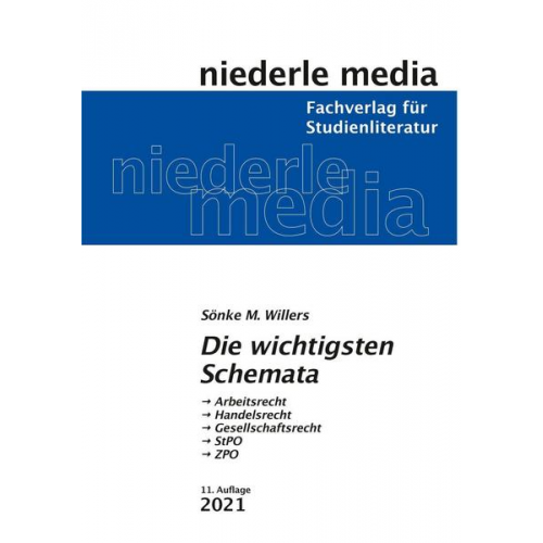 Sönke M. Willers - Die wichtigsten Schemata - 2022