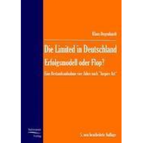 Klaus Degenhardt - Die Limited in Deutschland - Erfolgsmodell oder Flop?