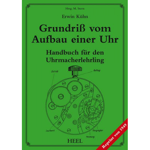 Erwin Kühn - Grundriß vom Aufbau einer Uhr