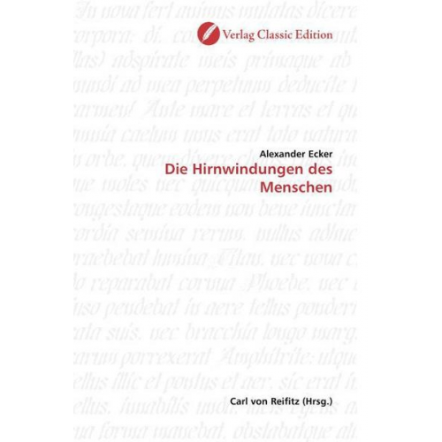 Alexander Ecker - Ecker, A: Die Hirnwindungen des Menschen