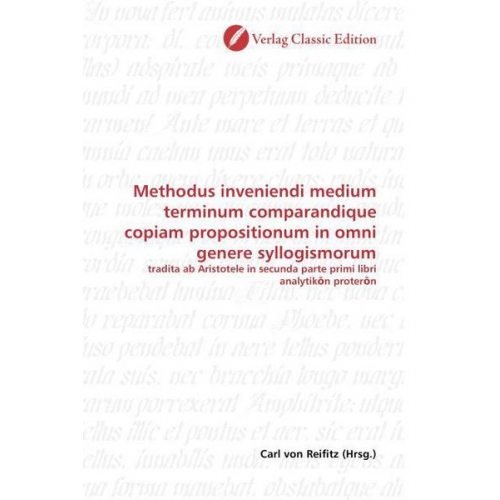 Carl Reifitz - Methodus inveniendi medium terminum comparandique copiam pro