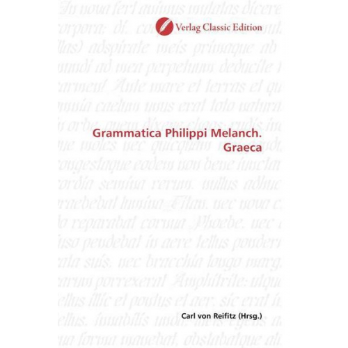 Grammatica Philippi Melanch. Graeca