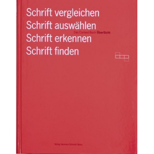 Michael Kern & Sieghart Koch - Schrift vergleichen, Schrift auswählen, Schrift erkennen, Schrift finden