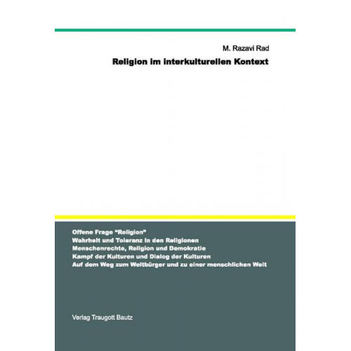 M. Razavi Rad - Religion im interkulturellen Kontext