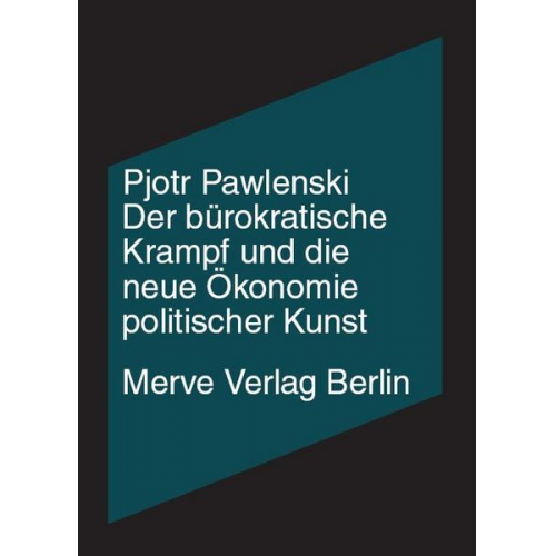 Pjotr Pawlenski - Der bürokratische Krampf und die neue Ökonomie politischer Kunst