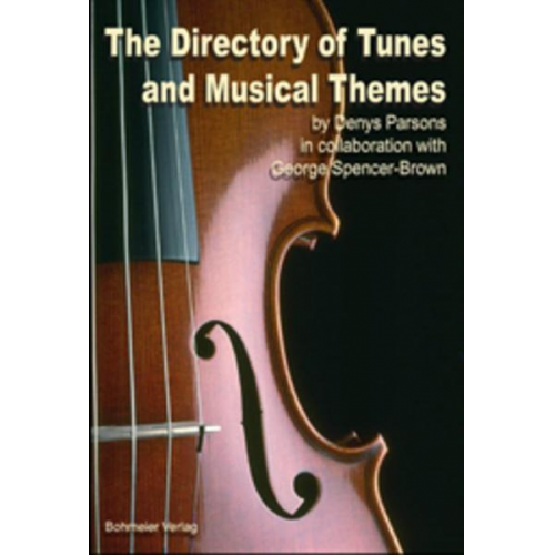 Denys Parsons & George Spencer-Brown - The Directory of Tunes and Musical Themes