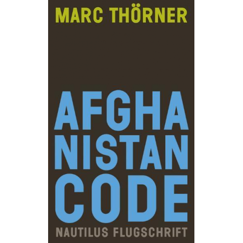 Marc Thörner - Afghanistan Code