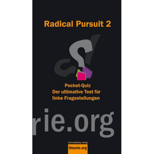 Radical Pursuit, Vol. 2