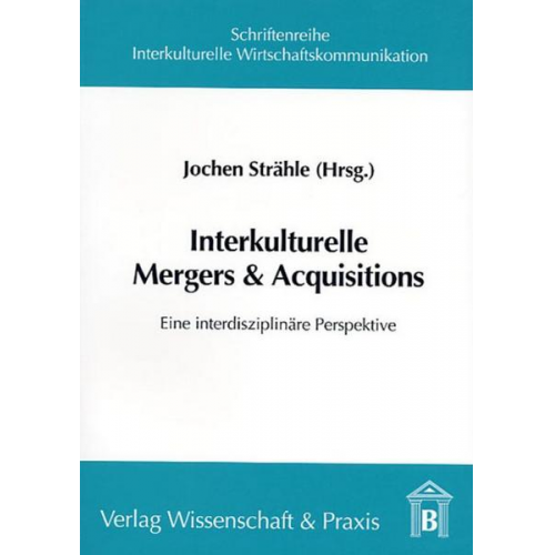 Jochen Strähle - Interkulturelle Mergers & Acquisitions