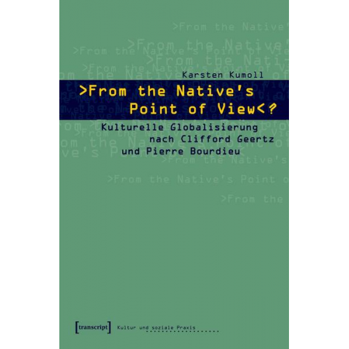 Karsten Kumoll - »From the Native's Point of View«?