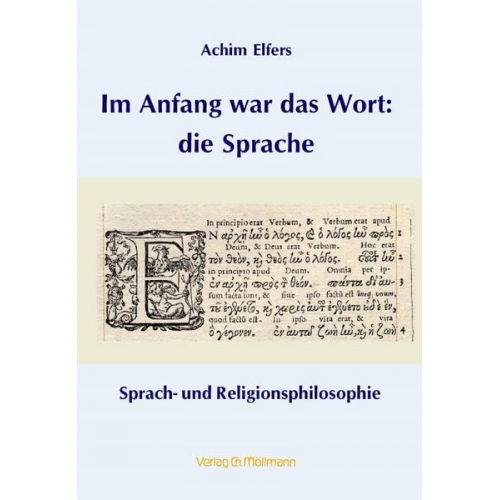 Achim Elfers - Im Anfang war das Wort: die Sprache