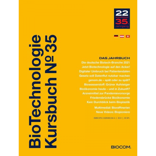 BioTechnologie Kursbuch Nr. 35