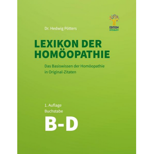 Hedwig Pötters - Lexikon der Homöopathie