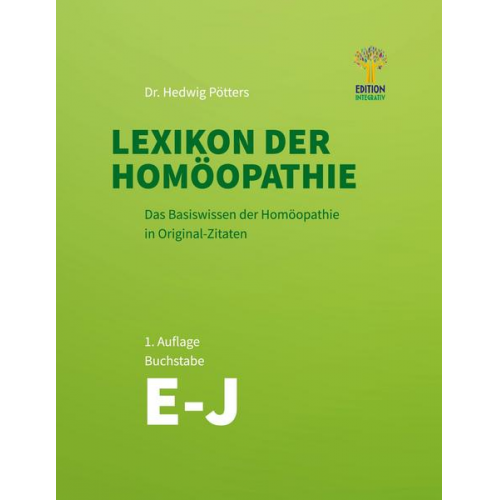 Hedwig Pötters - Lexikon der Homöopathie