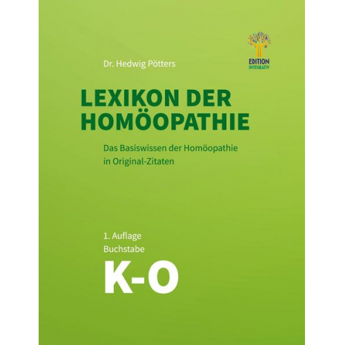 Hedwig Pötters - Lexikon der Homöopathie