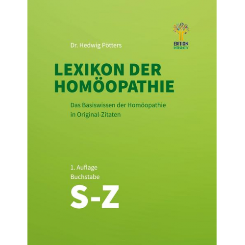 Hedwig Pötters - Lexikon der Homöopathie