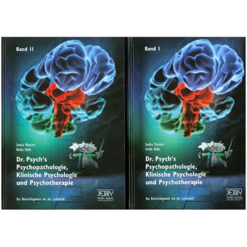 Sandra Maxeiner & Hedda Rühle - Dr. Psych's Psychopathologie, Klinische Psychologie und Psychotherapie, Bd. 1 und Bd. 2 (im Paket)