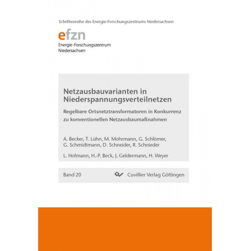 Andreas Becker & Tobias Lühn & Michael Mohrmann & Gerrit Schlömer - Netzausbauvarianten in Niederspannungsverteilnetzen