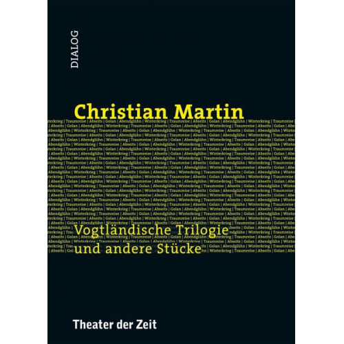 Martin Christian - Vogtländische Trilogie und andere Stücke