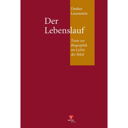 Diether Lauenstein - Der Lebenslauf